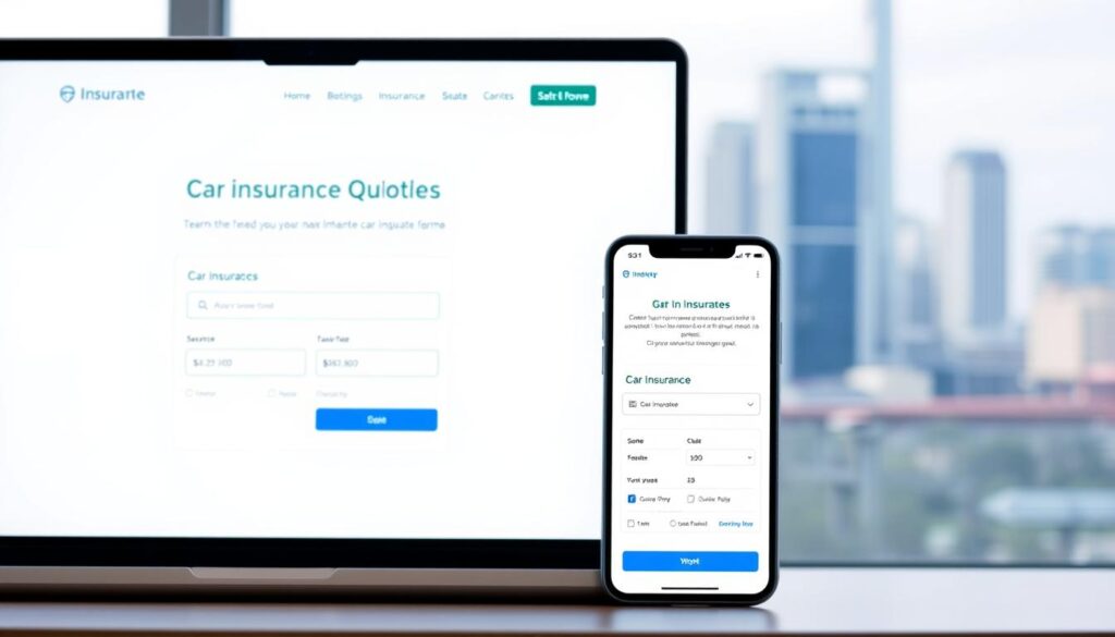 Cotizaciones de seguros de autos en línea